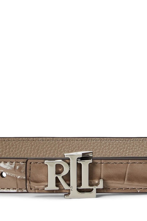 Lauren Ralph Lauren pasek skórzany damski kolor brązowy 412P02456 - zdjęcie produktu nr 2