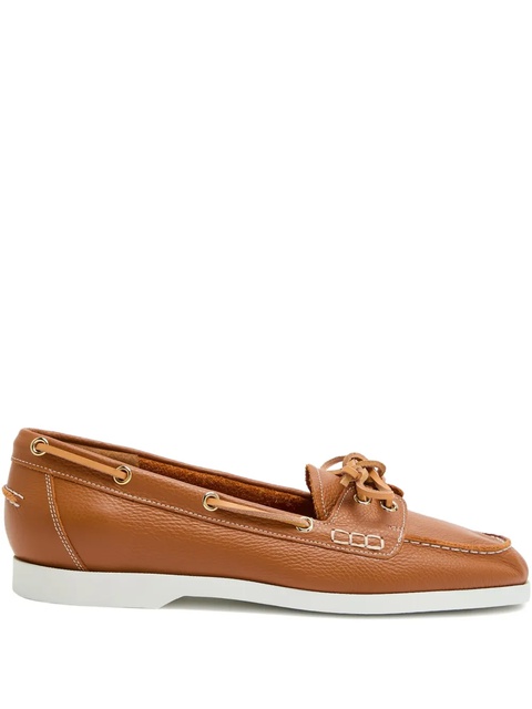 ATP Atelier Nesso leather boat shoes - Brown - zdjęcie produktu nr 2