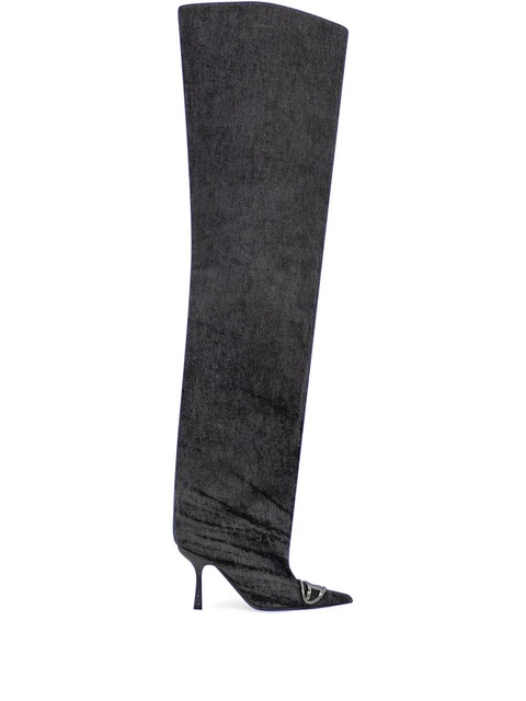 Diesel 90mm D-Venus boots - Black - zdjęcie produktu nr 1