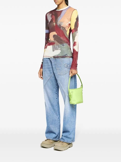 JW Anderson Workwear straight-leg jeans - Blue - zdjęcie produktu nr 2