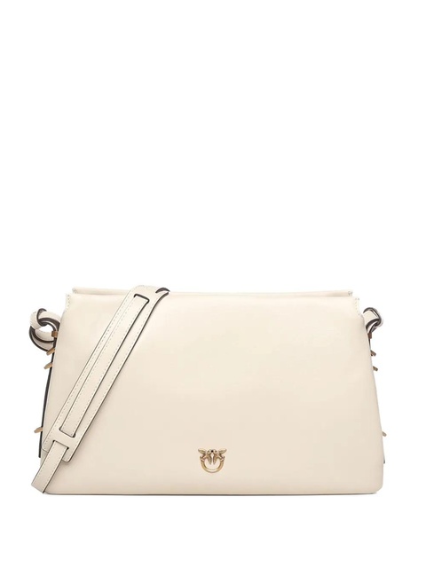 PINKO logo-plaque shoulder bag - Neutrals - zdjęcie produktu nr 1