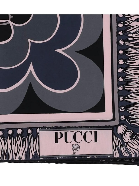 PUCCI geometric-print scarf - Black - zdjęcie produktu nr 2