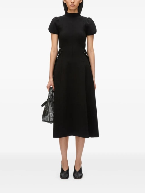 3.1 Phillip Lim ring-embellished midi dress - Black - zdjęcie produktu nr 2