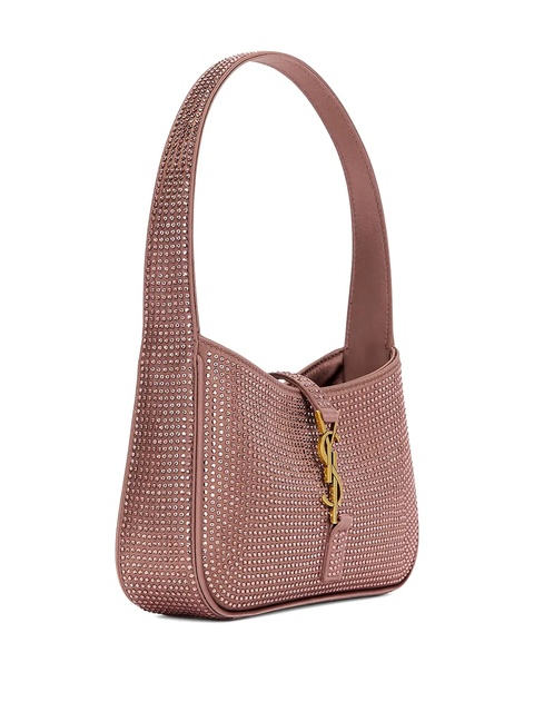 Saint Laurent crystal-embellished mini bag - Pink - zdjęcie produktu nr 2
