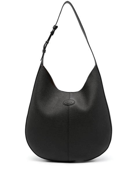 Tod's Di leather shoulder bag - Black - zdjęcie produktu nr 1