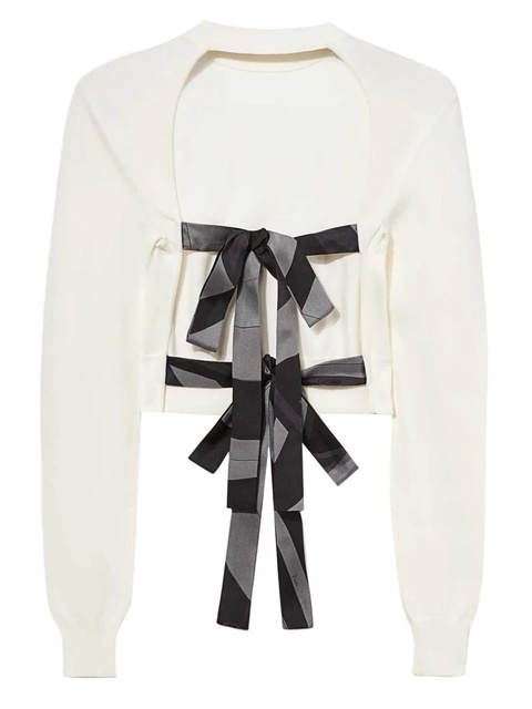 PUCCI long-sleeves sweater - White - zdjęcie produktu nr 1