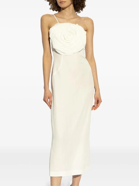 Blumarine single-shoulder midi dress - Neutrals - zdjęcie produktu nr 2