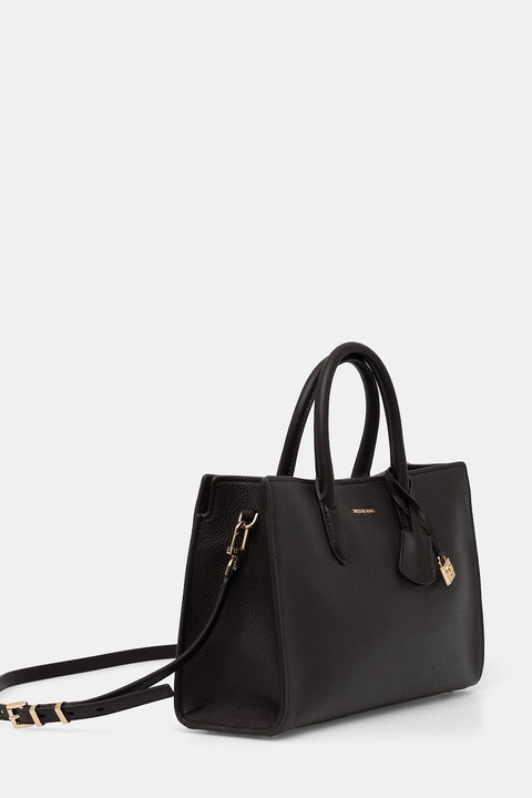 MICHAEL Michael Kors torebka skórzana kolor brązowy 30F4GETS2L - zdjęcie produktu nr 2