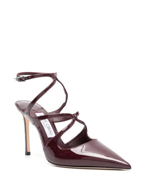 Jimmy Choo 95mm Azia pumps - Red - zdjęcie produktu nr 2