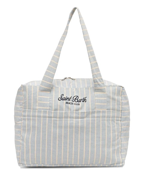 MC2 Saint Barth striped holdall - 01034H LIGHT BLUE - zdjęcie produktu nr 1