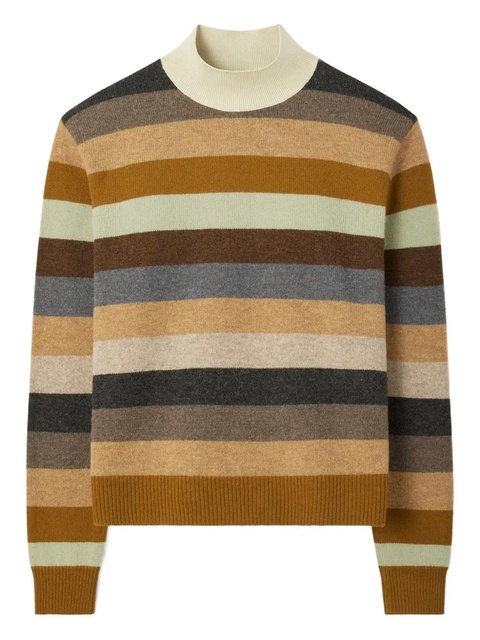 Tory Burch wool turtleneck sweater - Brown - zdjęcie produktu nr 1