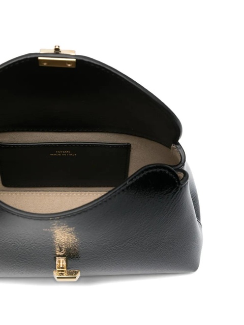 TOTEME leather clutch bag - Black - zdjęcie produktu nr 2