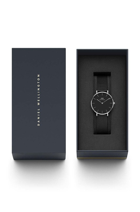 Daniel Wellington zegarek Petite 32 Ashfield damski kolor srebrny - zdjęcie produktu nr 2