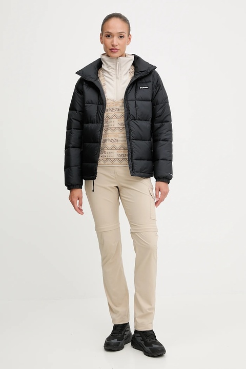 Columbia kurtka Pike Lake kolor czarny zimowa 2133594 - zdjęcie produktu nr 2