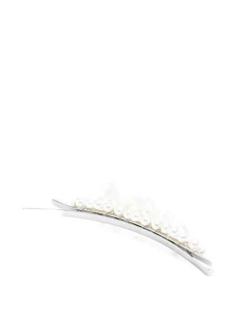 Simone Rocha bow-embellished hair clip - White - zdjęcie produktu nr 1