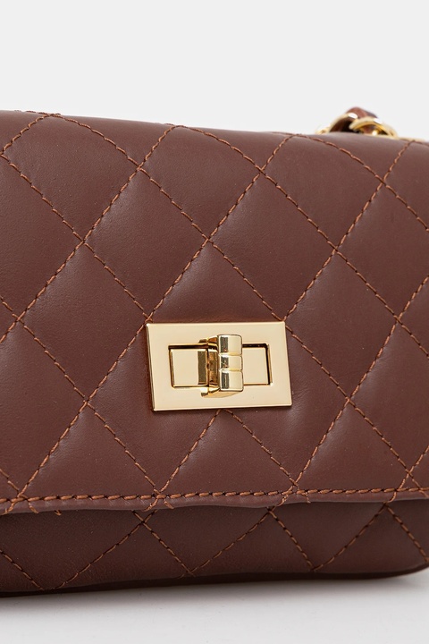 Answear.LAB torebka skórzana kolor brązowy - zdjęcie produktu nr 1