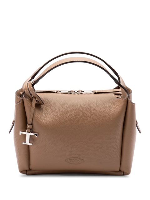 Tod's mini leather tote bag - Brown - zdjęcie produktu nr 1