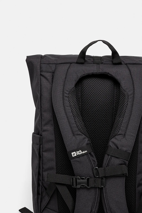 Jack Wolfskin plecak Island kolor czarny duży gładki A64015 - zdjęcie produktu nr 2