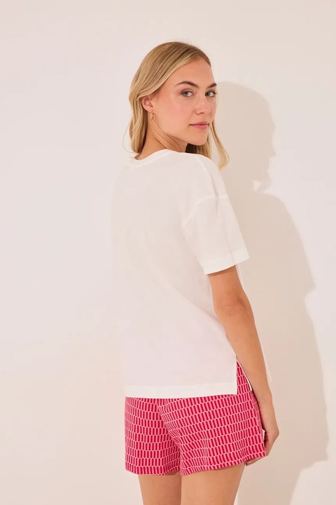 women'secret piżama damska kolor biały 3132116 - zdjęcie produktu nr 2