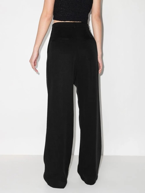 Reformation Mason high-waist wide-leg trousers - Black - zdjęcie produktu nr 1