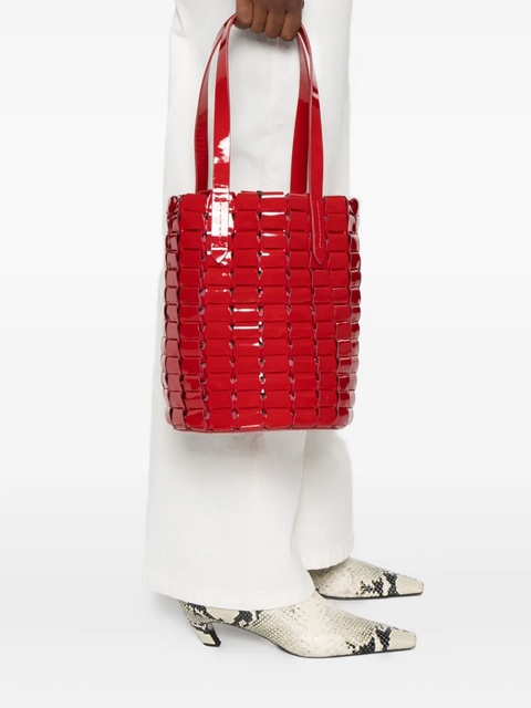 DRAGON DIFFUSION leather bucket bag - Red - zdjęcie produktu nr 2