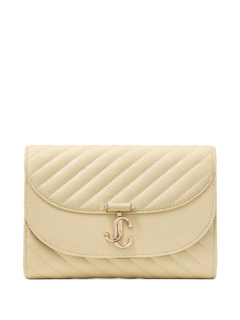 Jimmy Choo Curve clutch bag - Yellow - zdjęcie produktu nr 1