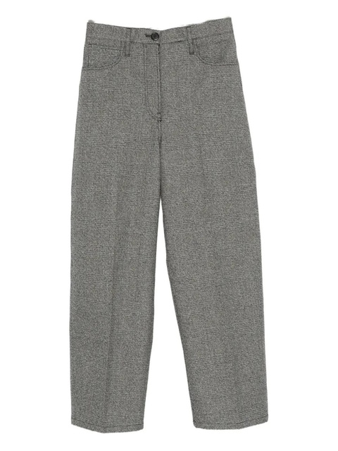 Prada checked trousers - Grey - zdjęcie produktu nr 1