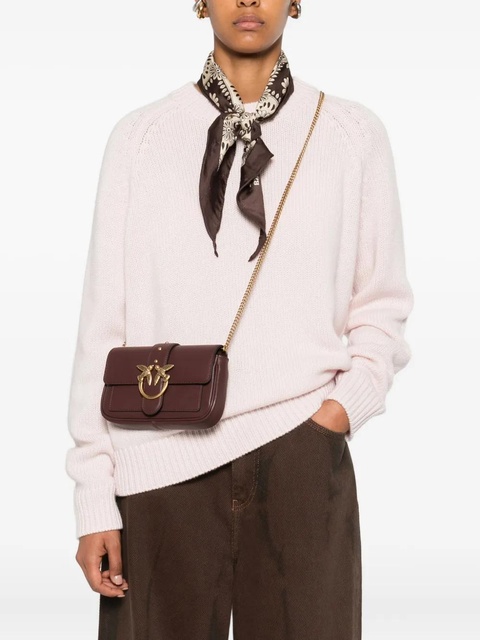 PINKO Love Bag One Simply pocket crossbody bag - Brown - zdjęcie produktu nr 2