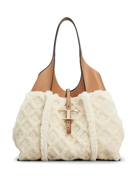 Tod's Intarsio tote bag - Brown - zdjęcie produktu nr 1