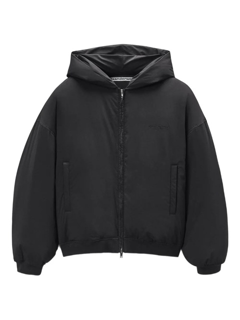 Alexander Wang hooded puffer jacket - Black - zdjęcie produktu nr 1