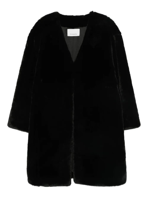 The Frankie Shop Matera faux fur coat - Black - zdjęcie produktu nr 1