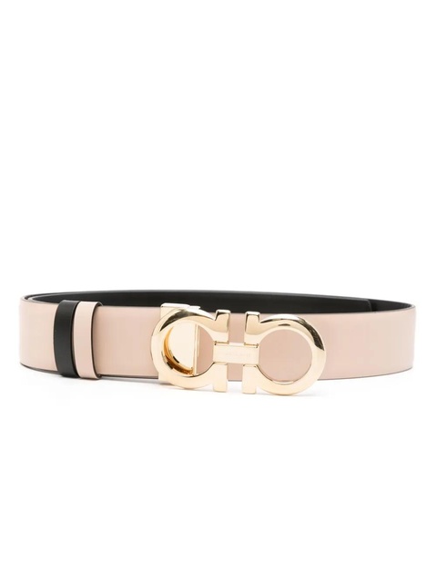 Ferragamo Gancini reversible leather belt - Neutrals - zdjęcie produktu nr 1