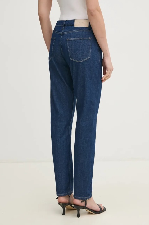 Calvin Klein jeansy damskie kolor granatowy K20K208259 - zdjęcie produktu nr 2