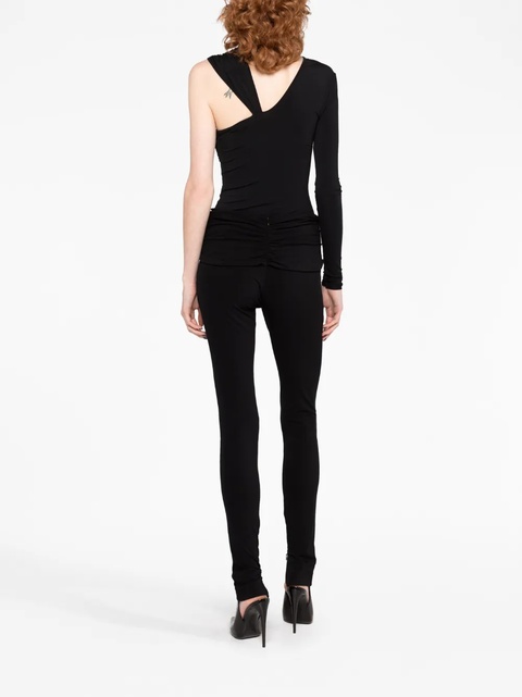 Magda Butrym floral-detail leggings - Black - zdjęcie produktu nr 2