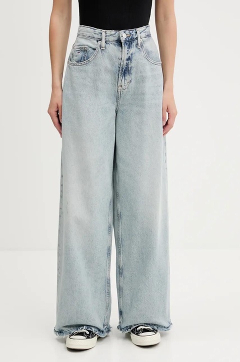 Tommy Jeans jeansy damskie kolor niebieski DW0DW20015 - zdjęcie produktu nr 1