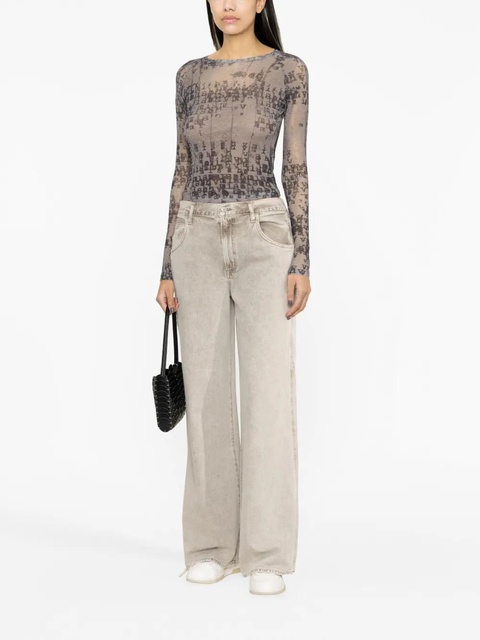AGOLDE Magda wide-leg jeans - Grey - zdjęcie produktu nr 2
