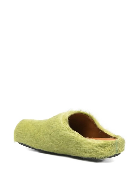 Marni Fussbett sabot mules - Green - zdjęcie produktu nr 2