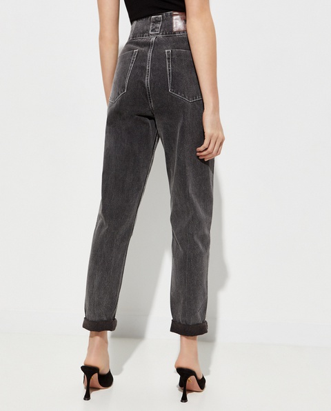 ONETEASPOON - Czarne jeansy Hustlers High Waist - zdjęcie produktu nr 2