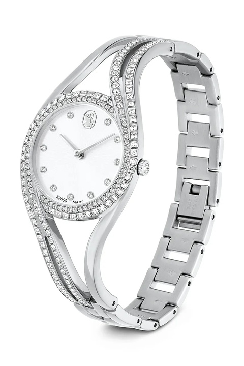 Swarovski zegarek HYPERBOLA damski kolor srebrny 5689432 - zdjęcie produktu nr 2