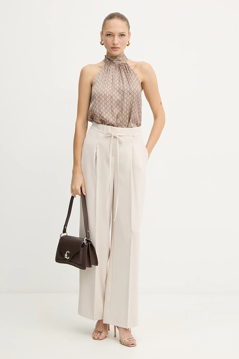 Marciano Guess bluzka ELISA damska kolor brązowy wzorzysta 5BGH19 7298A - zdjęcie produktu nr 2
