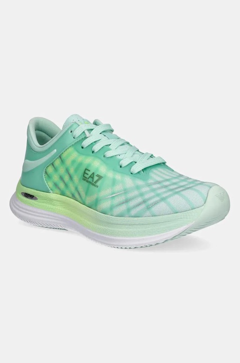 EA7 Emporio Armani buty treningowe damskie kolor turkusowy XK440.X8X243 - zdjęcie produktu nr 1