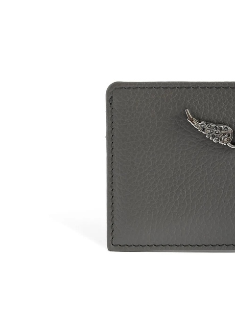 Zadig&Voltaire leather cardholder - Grey - zdjęcie produktu nr 2