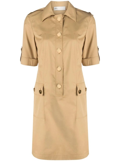 Tory Burch Camp mini dress - Neutrals - zdjęcie produktu nr 1