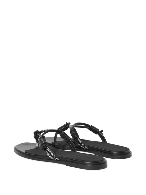 Off-White Sholace sandals - Black - zdjęcie produktu nr 2