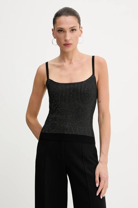 Guess top KHLOE kolor czarny W5GR47 Z3MN2 - zdjęcie produktu nr 1