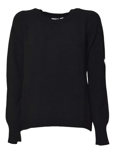 SOLOTRE crew-neck jumper - Black - zdjęcie produktu nr 1