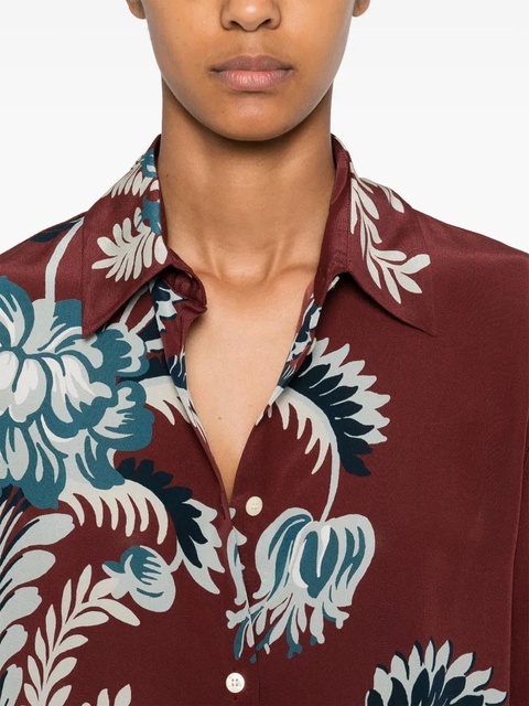 ETRO floral-print shirt - Red - zdjęcie produktu nr 2