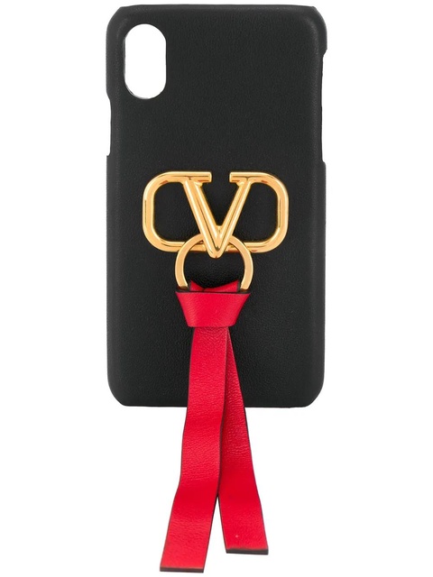Valentino Garavani VRING iPhone X case - Black - zdjęcie produktu nr 1