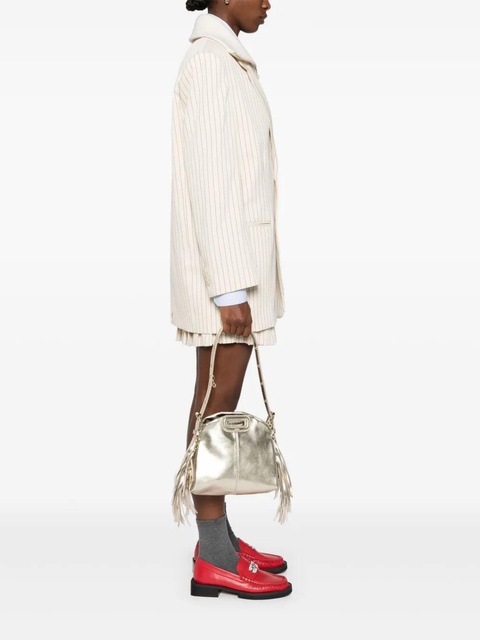 Maje mini Miss M metallic shoulder bag - Gold - zdjęcie produktu nr 2