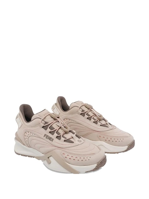 FENDI suede sneakers - Neutrals - zdjęcie produktu nr 2